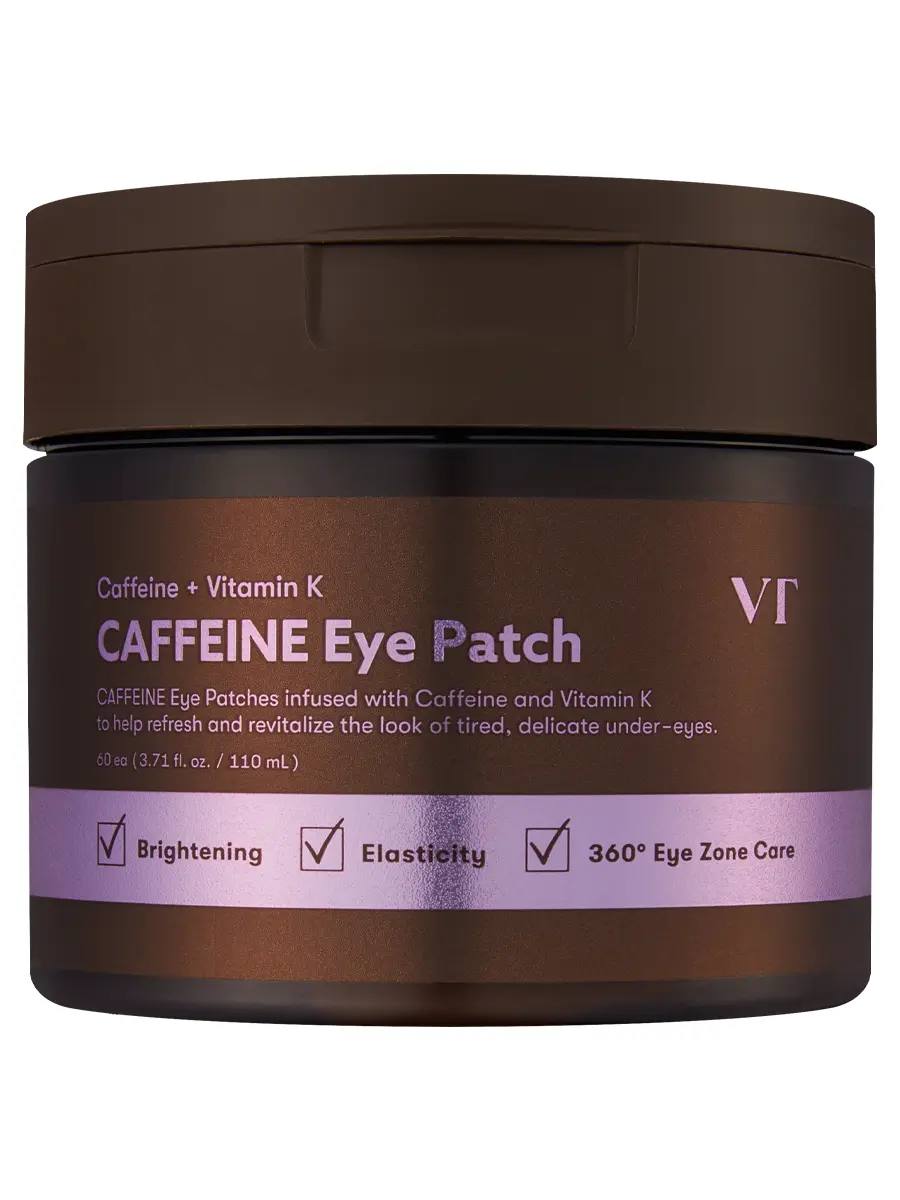 Тканевые патчи для век с кофеином и пептидами VT Cosmetics Caffeine Eye Patch, 60 шт